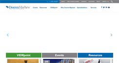 Desktop Screenshot of doeren.com