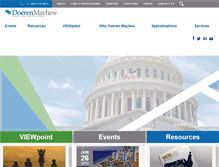 Tablet Screenshot of doeren.com